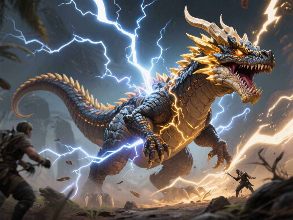 挑战《怪物猎人:荒野》历战王煌雷龙无压力!超简单上手打法等你学! 挑战《怪物猎人:荒野》历战王煌雷龙无压力!超简单上手打法等你学!