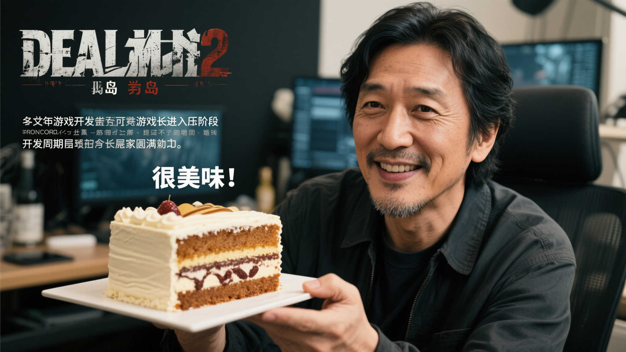 小岛秀夫切蛋糕庆《死亡搁浅2》压盘完成:味道绝赞! 小岛秀夫的独特庆祝方式
对于许多游戏开