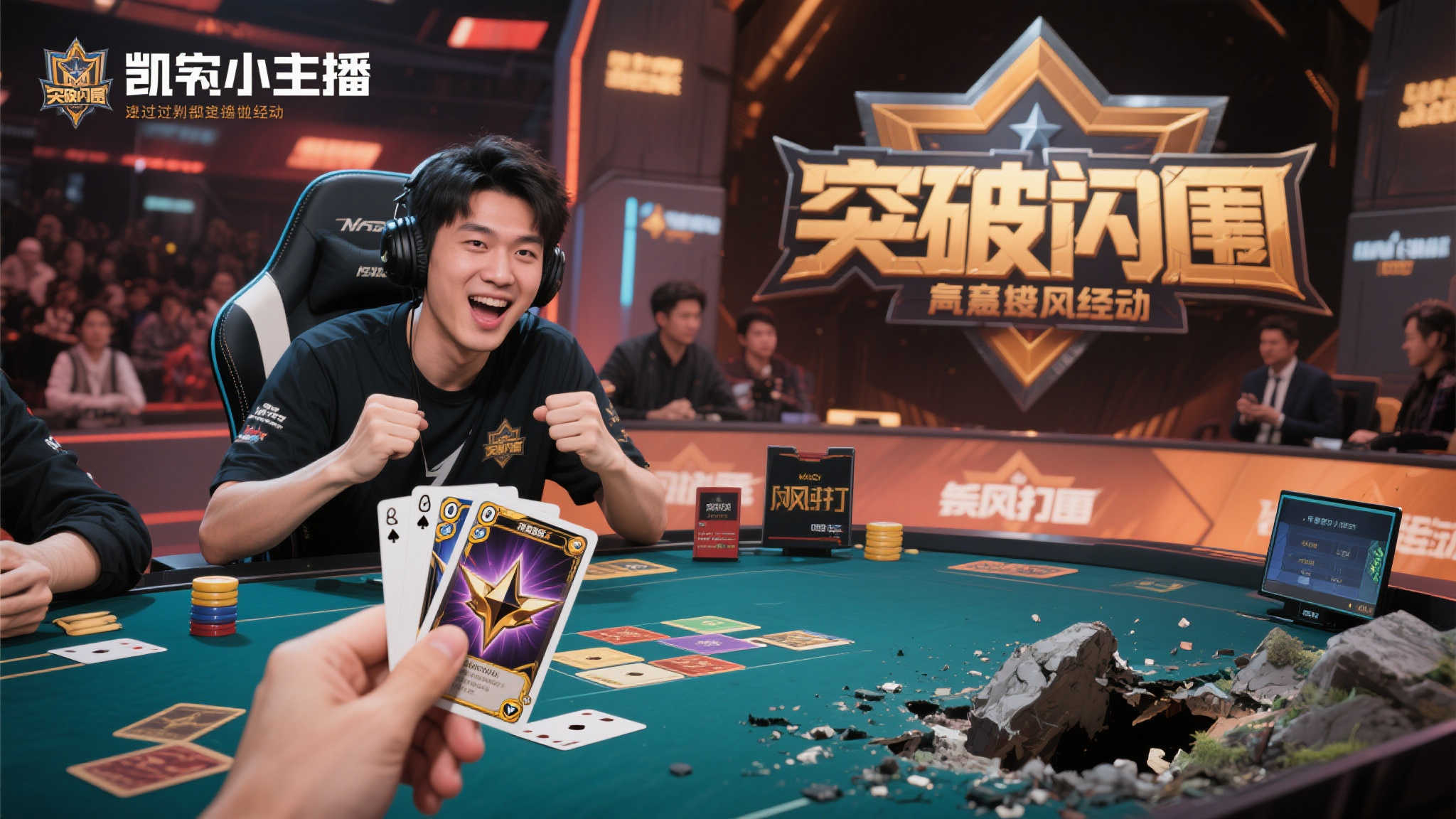 《突破重围》卡牌游戏上线 体验随机事件引领奇妙冒险 比如,一位名叫凯文的小主播分享过他的亲身